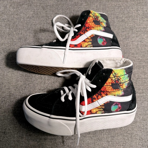 VANS Sk8-Hi Tapered Stackform Paradoxical Platform Skate Shoes Womens Sz 7.5 - Picture 2 of 11